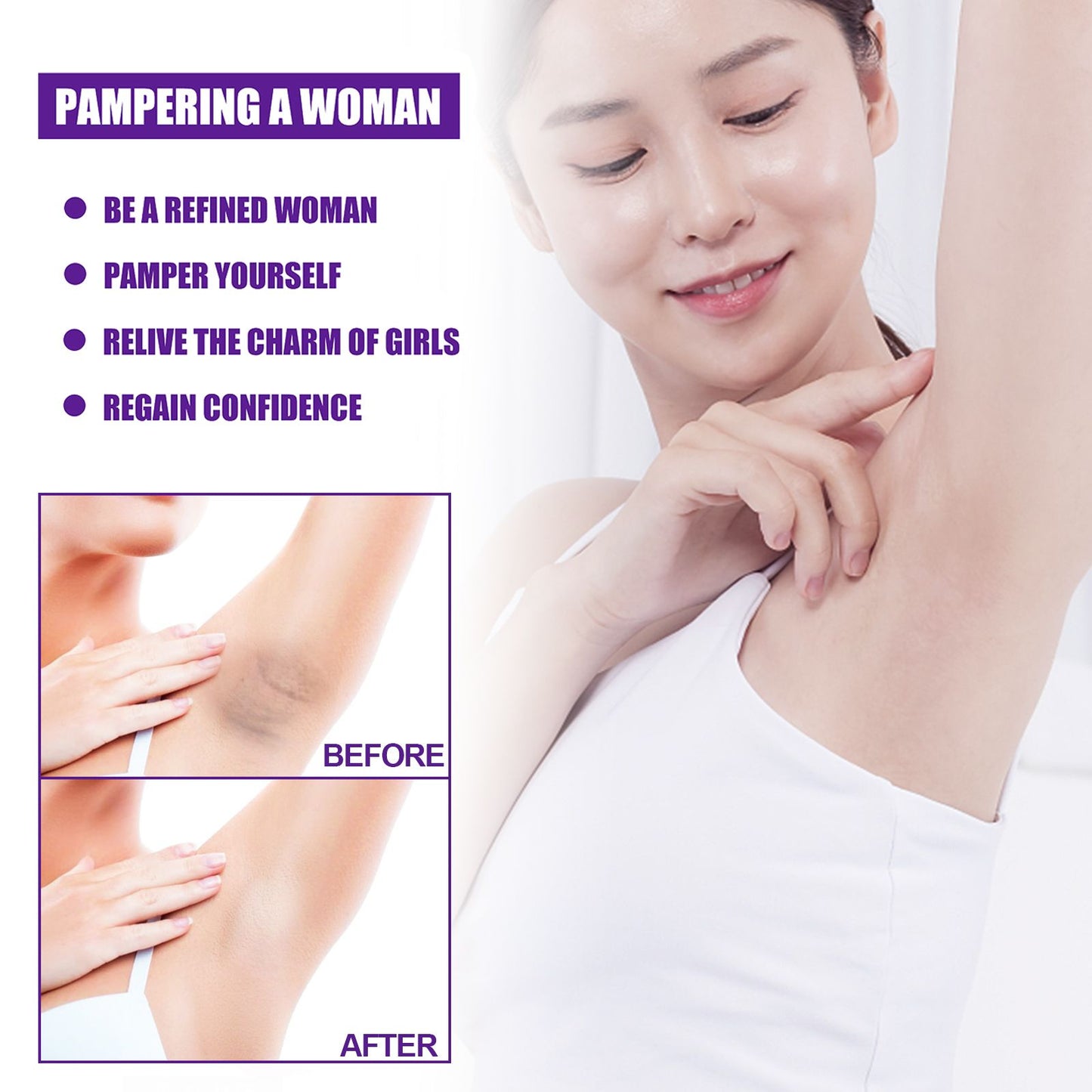 EELHOE Rejuvenator Areola Intimate Area Rejuvenator Lip Joints Melanin Removal