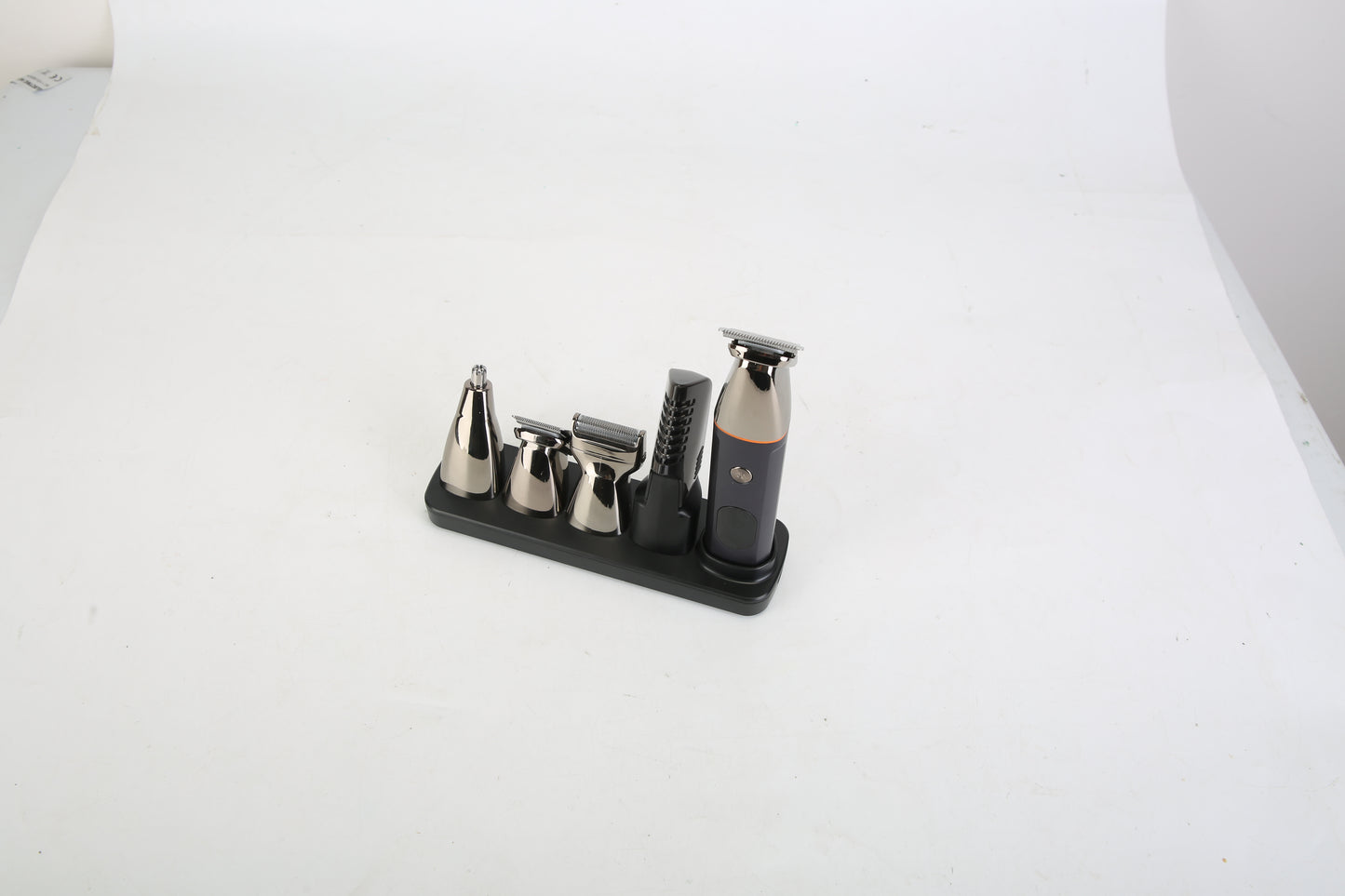 1Set All In One Beard Trimmer For Men With 5 Trimmer Heads IPX5 Waterproof Electric Razor For Face Nose Body Beard Cordless Hair Shaver Clipper Grooming Kit For Men Husband Father